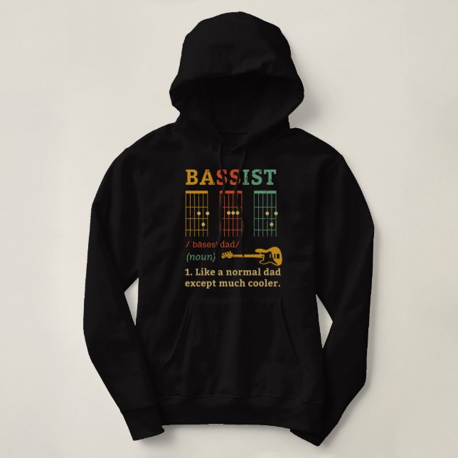 Camiseta Pai De Assino - Cordas De Violão - Ide De Presente (Frente do Design)