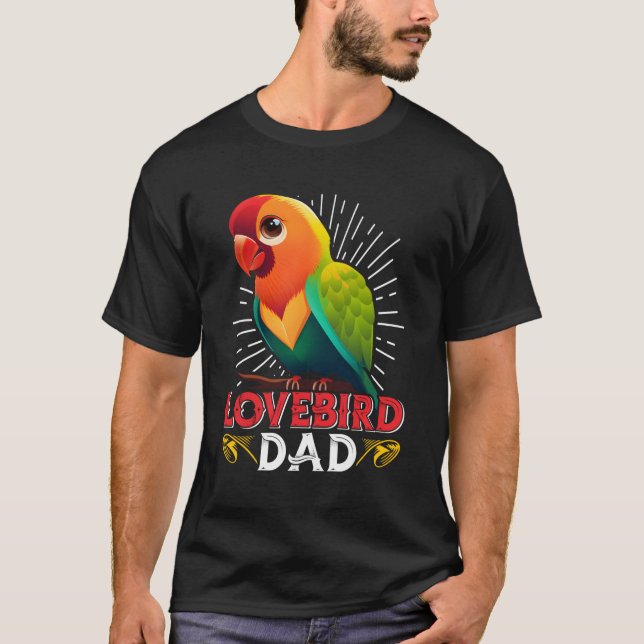 Camiseta Pai de aves de capoeira de pássaro de pássaro de p (Frente)
