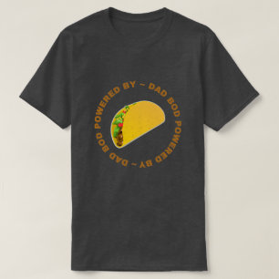 Camiseta Pai De Bacalhau Alimentado Por Tacos