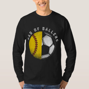 Camiseta Pai de Balas Padre Son Softball Jogador C