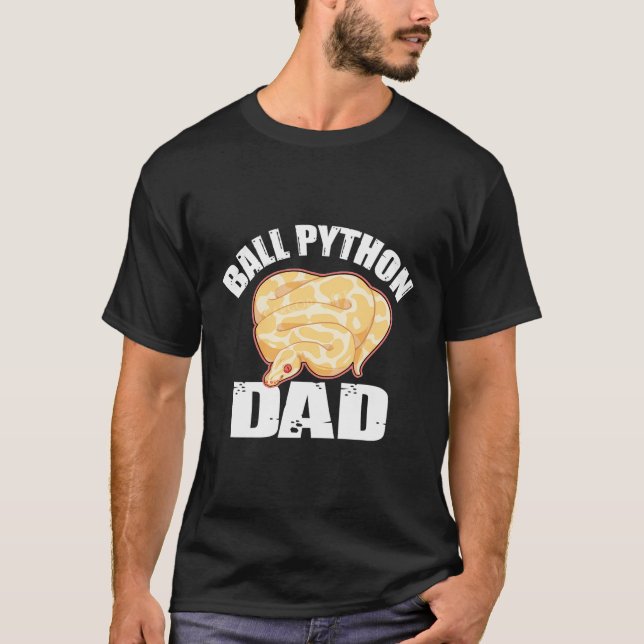 Camiseta Pai de Ball Python (Frente)