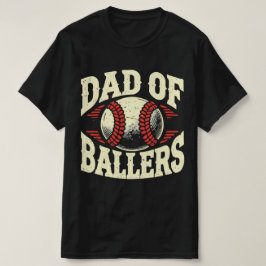 Camiseta Pai De Ballers Baseball