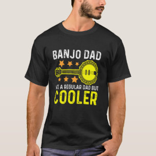Camiseta Pai De Banjo - Banda Lente Acústica Guitarra