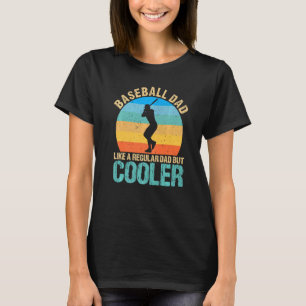 Camiseta Pai De Baseball Como Um Pai Regular, Mas Jogador M