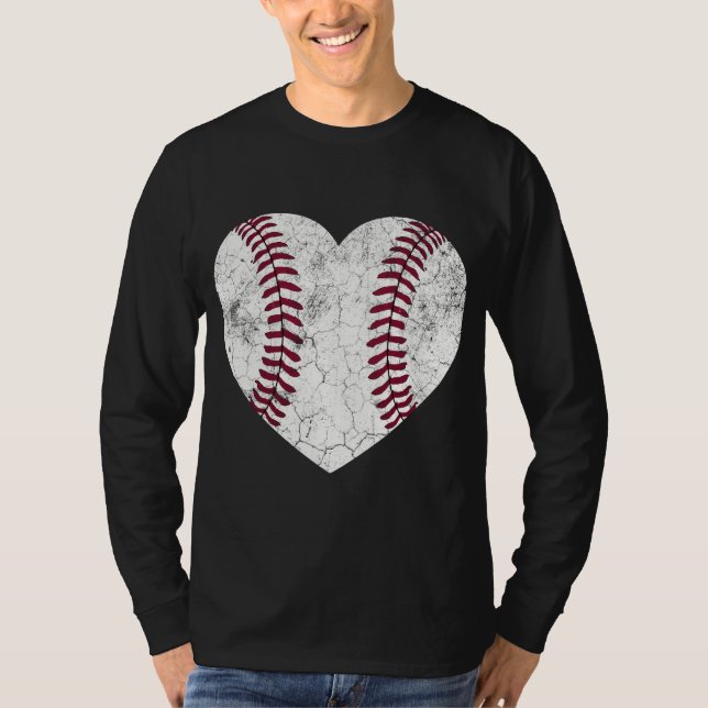 Camiseta Pai de baseball Homens mulheres Presente de SOFTBA (Frente)