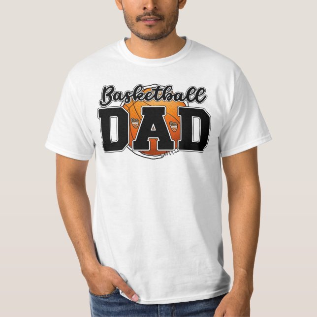 Camiseta Pai de basquete (Frente)