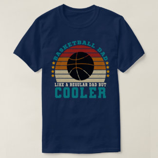 Camiseta Pai de basquete como um Pai normal, mas mais frio