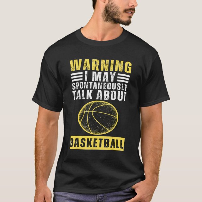 Camiseta pai De Basquete Dizendo Jogadores De Basquete Para (Frente)