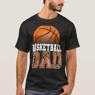 Camiseta Pai de basquetebol Dia dos Pais 2023 Vida Pai Mens