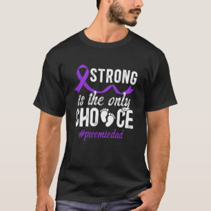 Camiseta Pai de Bebê Prematuro Micro Pré-Termo Pai da UTI N