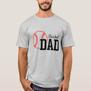 Camiseta Pai de beisebol