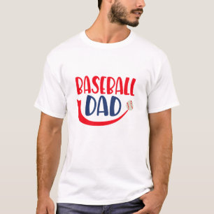 Camiseta Pai de beisebol