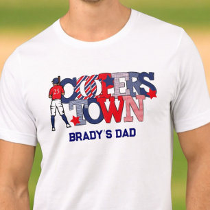 Camiseta Pai de Beisebol de Cooperstown / Patriótico Person