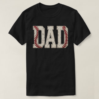 Camiseta Pai de Beisebol Esporte para Pai Pai Homens Beiseb
