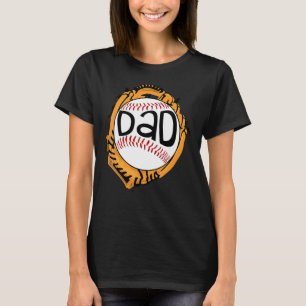 Camiseta Pai de beisebol para baseball Softball D da mãe