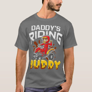 Camiseta Pai de bicicleta quádrupla ATV de 4 rodas