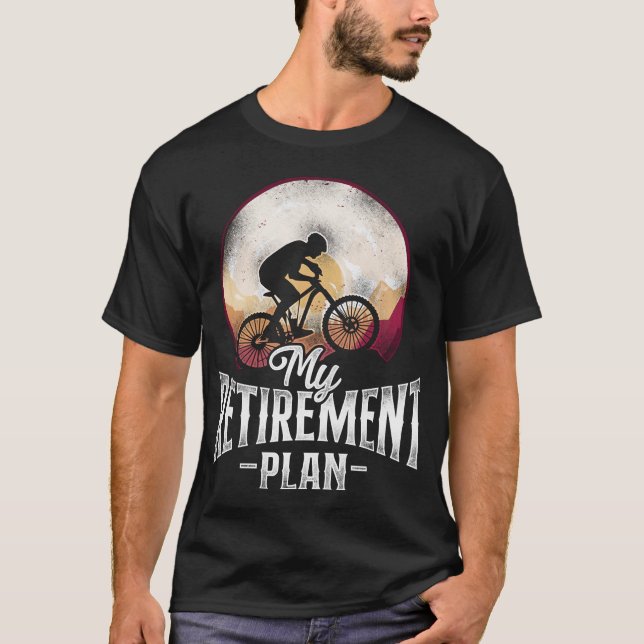 Camiseta Pai De Biqueirão Montanha Mtb Como Um (Frente)