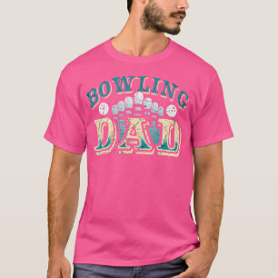 Camiseta Pai de Boliche desportiva Encantada