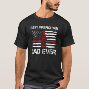 Camiseta Pai de Bombeiros de Menores Nunca Pai