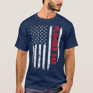 Camiseta Pai de Bombeiros Mens - Dia de os pais de Sinaliza