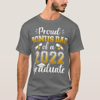 Camiseta Pai de bônus orgulhoso de uma classe de formando 2