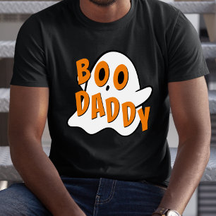 Camiseta Pai de Boo Padre Ghost Halloween White