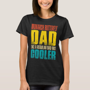Camiseta Pai de borboleta Monarca de Mens Como um barrament