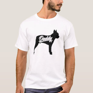 Camiseta Pai De Boston Terrier... Pai Papais De Bo
