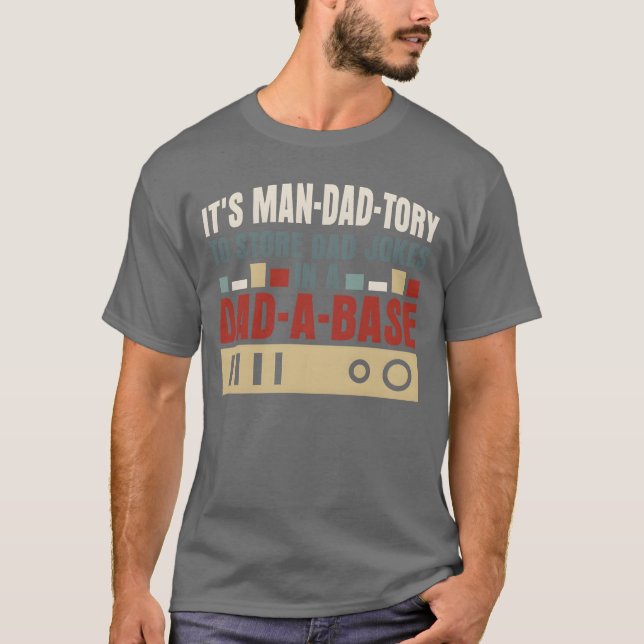 Camiseta Pai de brincadeira Piadas Piada pai (Frente)