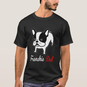 Camiseta Pai de Bulldog Francês Mãe Brincando