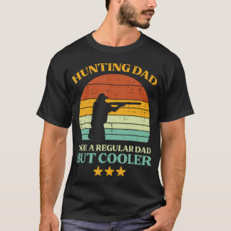 Camiseta Pai De Caça Como O Caçador Regular De Dias de os p