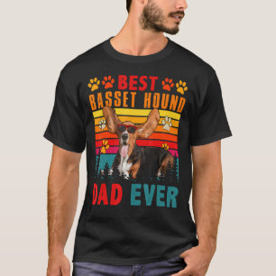Camiseta Pai De Caça Da Melhor Base Da Vintage Retro Em Cac