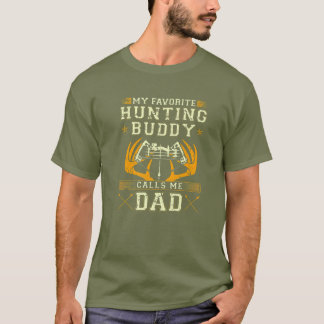 Camiseta Pai De Caça De Arcos, Caça A Arqueiros Deer Antler