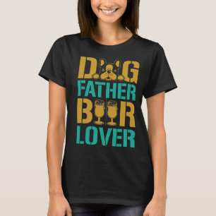 Camiseta Pai de Cachorro Amante de Cerveja
