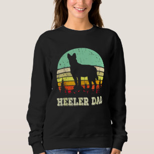 Camiseta Pai de Cachorro Azul Australiano Cachorro Amante F