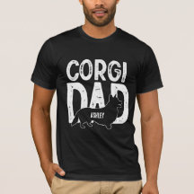 Pai de Cachorro Corgi Camisa-Pai