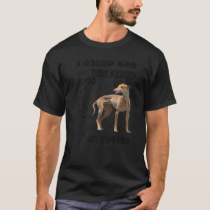 Camiseta Pai de Cachorro Corrente, Greyhound Inglês