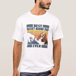 Camiseta Pai De Cachorro Da Melhor Base Do Homem De Cachorr
