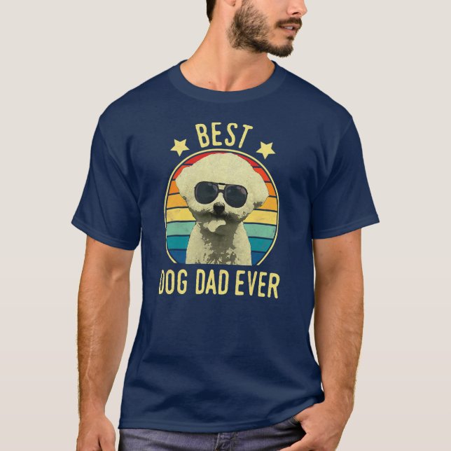 Camiseta Pai De Cachorro De Menores Dia de os pais De Bicho (Frente)