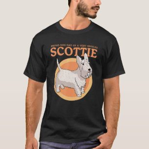 Camiseta Pai De Cachorro Escocês, Dono De Cachorro Scottie