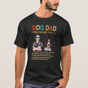 Camiseta Pai de Cachorro Espanhol Inglês Definição Pai