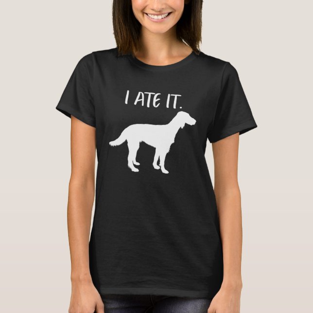 Camiseta Pai de Cachorro Inglês Mãe Proprietária (Frente)