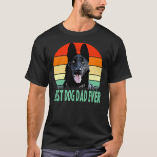Camiseta Pai De Cachorro Mais german shepherd Que Nunca Pai