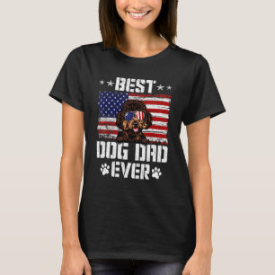 Camiseta Pai De Cachorro Mais Importante Do Poodle American