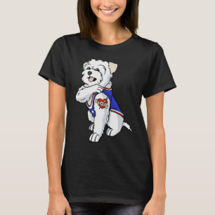 Camiseta Pai de Cachorro Maltês