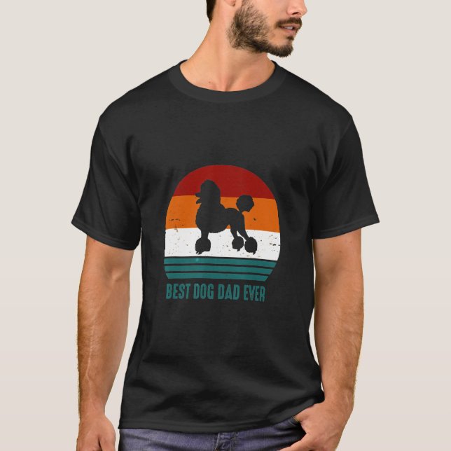 Camiseta Pai De Cachorro Pai De Poodle (Frente)