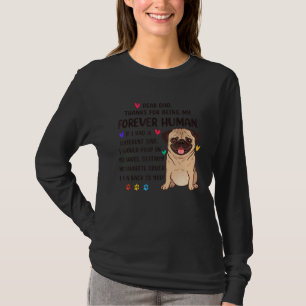 Camiseta Pai de Cachorro Para Sempre Humano Confissão de Am