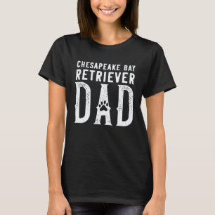 Camiseta Pai de Cachorro Retriever da Baía de Chesapeake