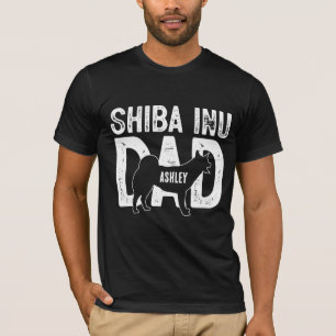 Camiseta Pai de Cachorro Shiba Inu Pai