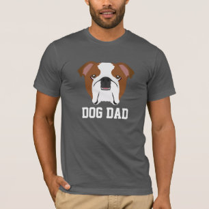 Camiseta Pai de Cães Dia de os pais Inglês